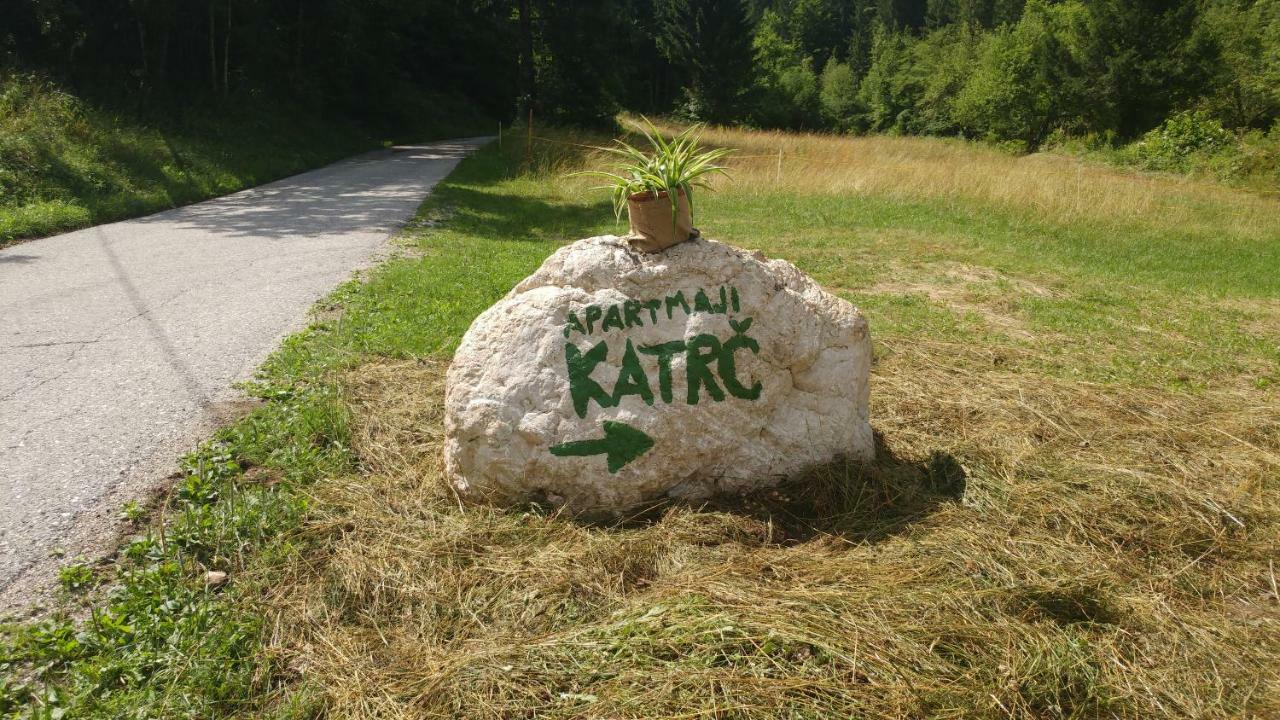 Apartmaji Katrc Soča Buitenkant foto